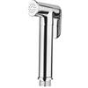 Ibergrif M20283 - Doccetta per WC Bidet, Spruzzatore Doccino, Cromo, Ottone, Argento
