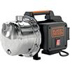 BLACK+DECKER Pompa Autoadescante BXGP1100XE per Acque Chiare (1100 W, Portata max. 4.600 l/h, Prevalenza max. 45 m)