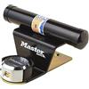 Master Lock 1488EURDAT Serratura per Porta del Garage Antifurto a Chiave, Ottima para Proteggere Porta Garage Basculante, Nero