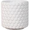 Bloomingville - Vaso da fiori, bianco, 12,5 cm