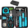 Cecotec Cassetta degli Attrezzi 68 Pezzi ToolBox EasyGo. Custodia Ultracompatta e Portatile, Con Martello, Metro, Cacciaviti, Organizzazione Interna Ottimizzata, Ideale in Casa e Auto, Ripara Veloce