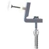 Fischer WB 5 NH Fissaggio Nascosto per Water e Bidet a Pavimento con Fori Laterali, per Sanitari con Foro ∅20, 4245