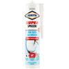 Bostik Super Specchi adesivo neutro per specchio non corrode cartuccia 425gr, bianco