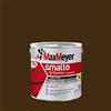 MAXMEYER Smalto a solvente per ferro e legno brillante TESTA DI MORO R8017 2 L