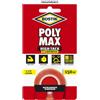 Bostik Poly Max nastro biadesivo HIgh Tack Express trasparente extra forte e rapido tiene fino a 150 kg a rotolo