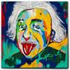 Giallobus - Quadro - Einstein - Tela Canvas Telaio Standard - 50L x 50l - Pronto da appendere - Quadri moderni per la casa