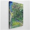 Giallobus - Quadro - Vincent Van Gogh - Art Van Gogh - Tela Standard - 50x70-23 - Il giardino del manicomio a Saint Rémy - Pronto da appendere - Quadri moderni per la casa