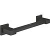 GROHE Quickfix Start Cube, Maniglia Per Vasca da Bagno o Doccia con Montaggio a Parete Fissaggio Nascosto, Viti e Tasselli Inclusi, 354 mm, Nero Opaco, 410942430