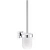 GROHE QUICKFIX Start Cube, Set Porta scopino completo, Installazione a vite o con colla, Cromo, 40977000