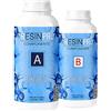 Resin Pro ® 1,6 KG Resina Epossidica Ultra Trasparente Atossica - Resina + Indurente, Effetto Acqua per Creazioni Artistiche, Rivestimento Superfici, Modellismo, DIY, Bricolage
