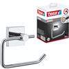 Tesa Scopino Wc Ekkro, Metallo Cromato Lucido, Tecnologia Autoadesiva di Montaggio, 390mm x 116mm x 147mm