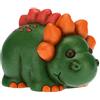 THUN - Dinosauretto Sorridente - Bomboniere e Accessori Cameretta - Idea Regalo - Linea Cerimonia - Ceramica - 11,8x8,2x8 h cm