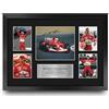 HWC Trading FR A3 Michael Schumacher Regali Stampati Autografo Firmato Presentazione Display Per F1 Formula 1 Corse Tifosi - A3 Incorniciato