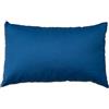 Giraffenland Cuscino di pino cembro con fodera interiore bio e federa esteriore bio blu scuro, 30 x 20cm - Profumo di pino cembro naturale al 100%