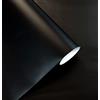 GOYAPRINT Carta Adesiva per Mobili Nero 30x120 cm Pellicola Adesiva Opaca per Parete Cucina Porta Finestra Vinile Rivestimento Decorativo (30x120 cm, Nero)