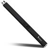 SUPRUS Accendino elettrico ad arco elettrico, antivento, senza fiamma, USB, ricaricabile, con serratura di sicurezza per candele, barbecue, campeggio