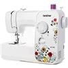 Brother JX17FE Macchina da Cucire per Principianti - Riparazioni Domestiche Facili, 17 Punti, Cuce Anche Jeans, Luce LED, Braccio Libero, Robusta e Affidabile per Casa e Fai da Te