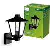 PHILIPS Kinno, Lampada da parete per Esterni, Max 25W, Attacco E27, Nera