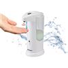 BEPER P201UTP004 Dispenser Sapone Automatico con Erogazione Regolabile Sensore di Precisione e Protezione Anti Goccia, 370ml