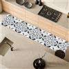 Comart - Tappeto Cucina Malaga - Passatoia 100% PVC - Antimacchia - Antiscivolo - Impermeabile - Tappetino Lavabile in Lavatrice - Corsia Moderna per Cucina e Corridoio - Geometrico - 55x270 cm