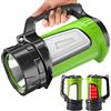 Maclean MCE345 Torcia XM-L-T6 5W LED 3in1 Funzione Powerbank 3 modalità di illuminazione bianco freddo 6500K, 3,7V 3x18650, 4500mAh