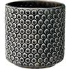 Bloomingville - Vaso da fiori, Nero , 15,5 cm