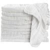 Koo-dib Mussola Asciugamani Neonato Bagnetto Mussole Quadrotti Cotone Bavaglini 10 Piece Set Da Bagno To The Corredino Maschietto Lista Nascita Bebè Accessori 25x25 cm