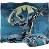 LOGOVISION Batman Heed The Call Coperta super morbida al tatto setoso - 152 x 127 cm
