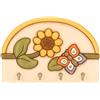 THUN Appendichiavi con 4 ganci in ceramica Country