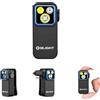 OLIGHT Oclip Pro Luce di Emergenza a Clip Mini Torcia 500LM IPX6 Compatto e Leggero Tre Sorgenti Luminose per l'Illuminazione Quotidiana e le Luci di Segnalazione di Sicurezza (Nero)