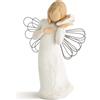 Willow Tree 26131 Figurina Pensando a Te, Resina, Design di Susan Lordi, 13.5 cm