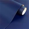 GOYAPRINT Carta Adesiva per Mobili Blu Cobalt 30x120 cm Pellicola Adesiva Opaca per Parete Cucina Porta Finestra Vinile Rivestimento Decorativo (30x120 cm, Blu Cobalt)