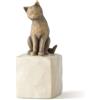 Willow Tree 27684 Amo Il Mio Gatto, 7.5 cm, Resina, Beige, 5x5x7.5 cm