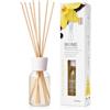 VIRSUS Diffusore profumato per ambiente profumo di Vaniglia del Madagascar - 125ml - con 6 bastoncini di bambù - Fragranza intensa e duratura, profumo da camera per aromatizzare