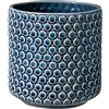 Bloomingville - Vaso da fiori, nero, 15,5 cm