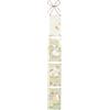 THUN - Metro crescita - legno - Collezione Baby Dolce Fattoria -12 x 2 x 80 cm
