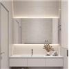 STYLE GLASS Specchio Bagno con Luce FLOWER 120x70 cm, Luce Naturale 4000K, Specchi Bagno LED Moderno, Retroilluminato 24V Senza Cornice IP65