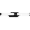 BRILONER Apparecchio LED a Specchio per il Bagno, Lampada a Specchio per il Bagno, Lampada a Parete, Apparecchio a Parete, Ip44, Colore Luce Bianca Neutra, 7W, Nero, 40 cm
