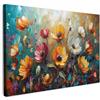 MuchoWow© Quadri Camera Da Letto 60x40 cm Stampe Da Parete Quadro Su Tela Moderni Decorazioni Murali Soggiorno Foto Quadretti Ingresso CasaAcquerello - Fiori - Arte - Moderno