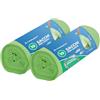 IMBALLAGGI 2000 - Sacchetti Spazzatura Organico 70x110 (110L), 2 Rotoli x 10 Sacchi Spazzatura Raccolta Differenziata Interno e Esterno, Tot 20 Sacchetti Umido Resistenti Biodegradabili Compostabili