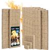 KOTARBAU® Set 400 Pezzi Accendifuoco Cubetti - Lana di Legno - Naturale - Per Griglia Caminetto Stufa Barbecue - Riccioli Accendifuoco - Facile Da Usare - Innesco Fuoco