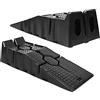 UISEBRT Rampa di carico per auto, in plastica, 2 pezzi, 2,5 tonnellate, colore nero, 90 x 31 x 22,5 cm