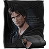 LOGOVISION Vampire Diaries Sometimes Coperta super morbida al tatto setoso - 152 x 127 cm
