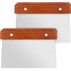 Vicloon Utensile da Cucina Rotelle Tagliapizza, Rotelle Tagliapizza, per Pizza (2 pezzi (rettangolo))