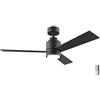 Cecotec Ventilatore da soffitto con luce EnergySilence Aero 4850 Style Black. 30 W, diametro 48" con 3 pale, telecomando, motore DC, 6 velocità, modalità Winter-Summer e Natural Breeze