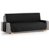 textil-home Textilhome Copridivano ADELE 3 Posti 160 cm Trapuntato Reversibile Nero