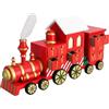 Spielwerk® Calendario dell' Avvento Riutilizzabile in Legno Trenino di Natale Decorazione Natalizia da Riempire