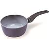 Moneta Aria Finegres Casseruola antiaderente naturale 1 Manico 16 cm, anche per induzione, Made in Italy