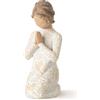 Willow Tree Preghiera Di Pace Resina, Design Di Susan Lordi, 10 Cm, Beige (Natur), 3 x 2.9
