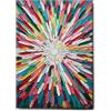 Giallobus - Quadro - 23 - Esplosione di petali - Tela Canvas Telaio Standard - 70x100 - Pronto da appendere - Quadri moderni per la casa